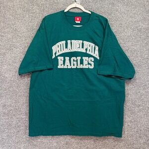 NFL Philadelphia Eagles Tshirt Mens 2XL Graphic Logo Vintage 90s Football Y2K
